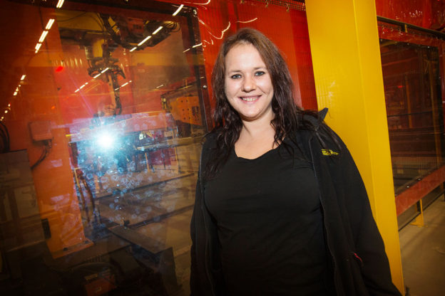 Porträtt på Maria Eriksson